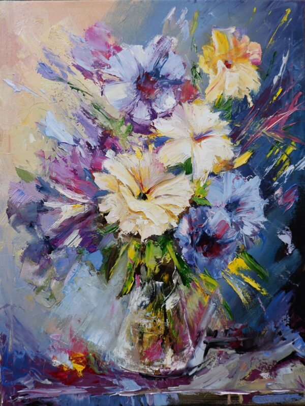 obrazy na predaj - umelecké diela - obrazy kvetov
